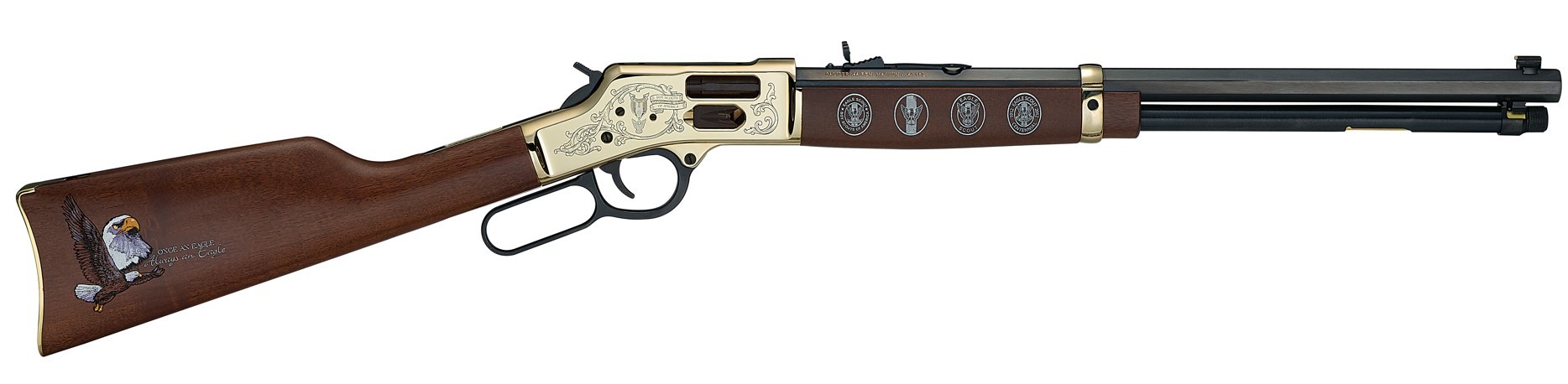 HENRY BIG BOY EAGLE SCOUT CENTENNIAL TRIBUTE EDITION .44 MAG/.44 SPL 10RD 20IN BARREL H006GES - 556 Black Friday Promotion